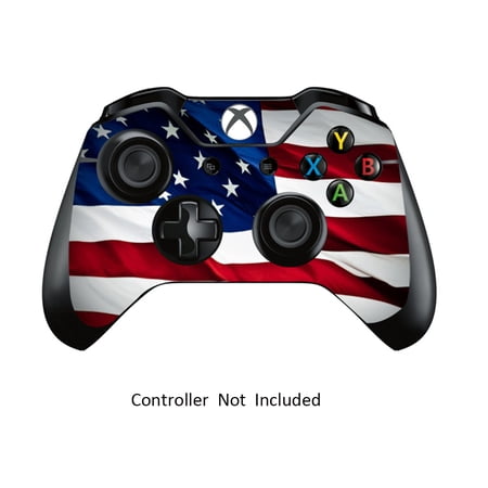 Skins Stickers for Xbox One Games Controller Xbox 1 Remote Protective Cover Wired Wireless Gamepad Decal - Stars N Stripes