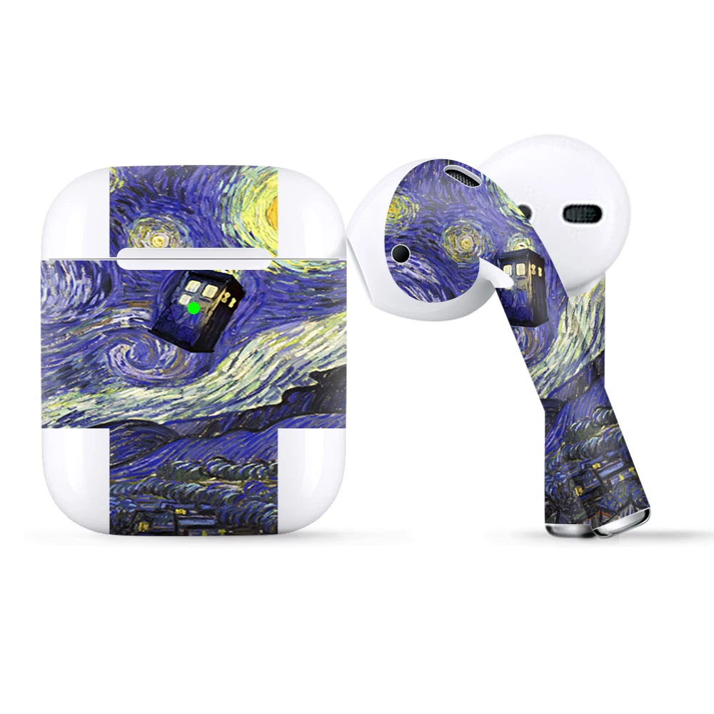 Skin Decal Wrap for Macbook Air 13 Inch 13 - Tardis Starry Night
