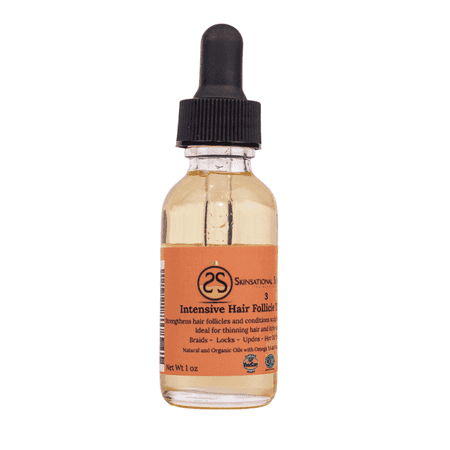 Skinsational Scents: Intensive Hair Oil Follicle Treatment- for Dry, Itchy Scalp and Thinning Hair