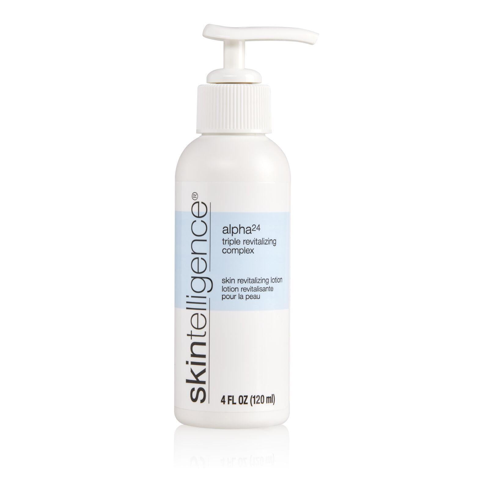 Skintelligence® Alpha 24 Triple Revitalizing Complex – Skin Care with Advanced AHA Exfoliant & For Fine Lines, Moisture Retention, & Even Looking Skin Tone - Single Bottle (4 fl. oz)