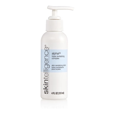 Skintelligence® Alpha 24 Triple Revitalizing Complex – Skin Care with Advanced AHA Exfoliant & For Fine Lines, Moisture Retention, & Even Looking Skin Tone - Single Bottle (4 fl. oz)