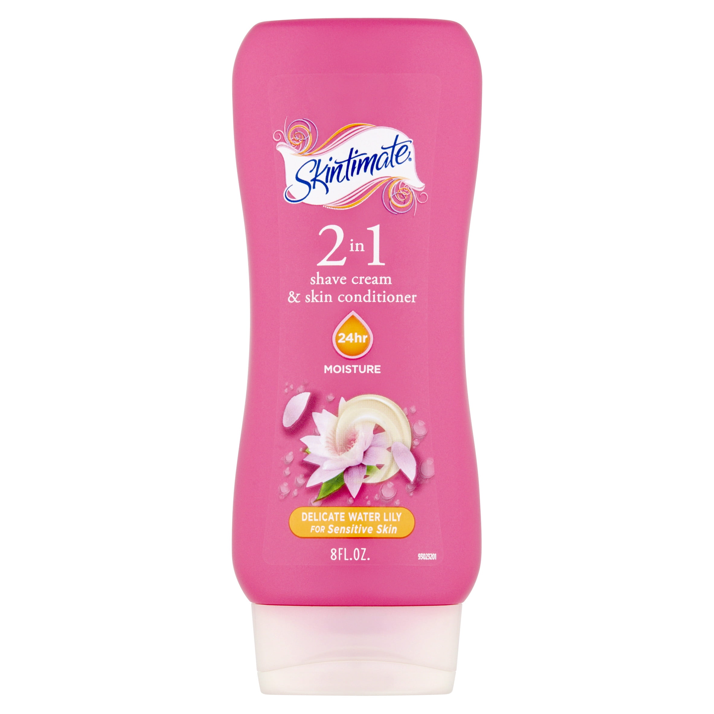 Skintimate 2-in-1 Moisturizing Shave Cream For Women Delicate Water Lily - 8 oz