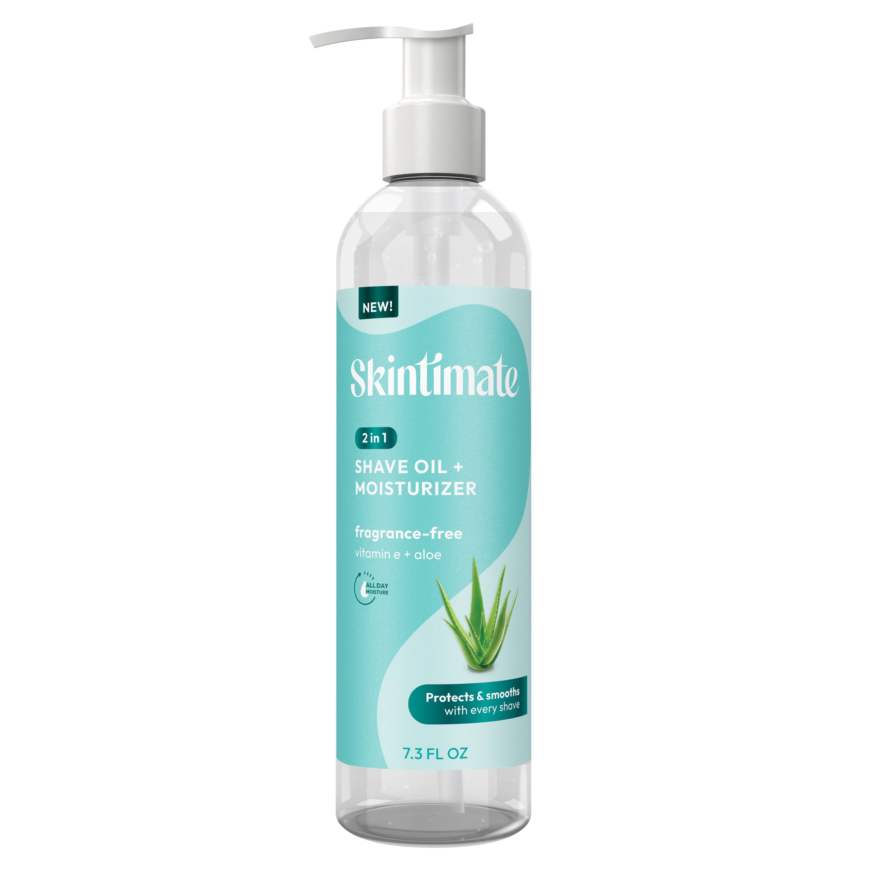 Skintimate 2-in-1 Shave Oil & Moisturizer - Fragrance-Free - 7.3 oz (Packaging May Vary)