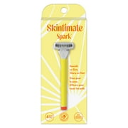 Skintimate 4-Blade Women's Razor Handle Plus 2 Razor Refills, 3 Ct, All Skin Types