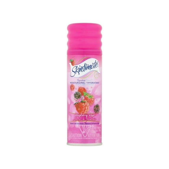 Skintimate Raspberry Rain Moisturizing Shave Gel with Vitamin E, 7 OZ - 5 Pack