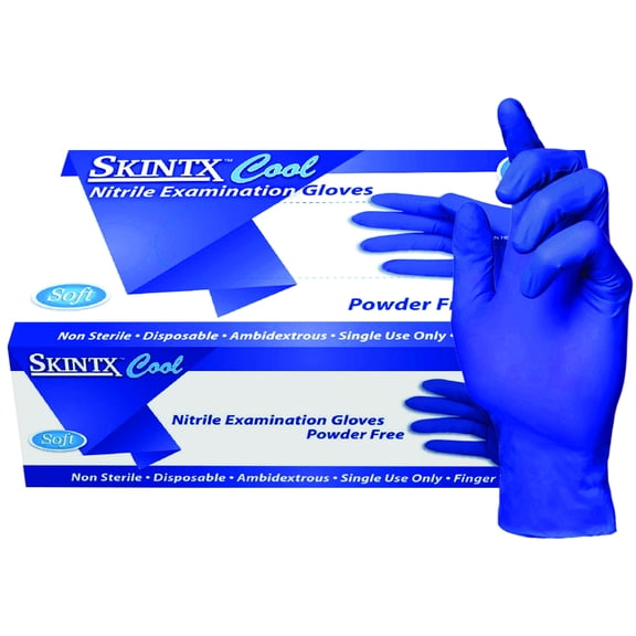 Skintx Medical Grade Nitrile Disposable Gloves, CB2-50010-M-BX, (Pack of 200)