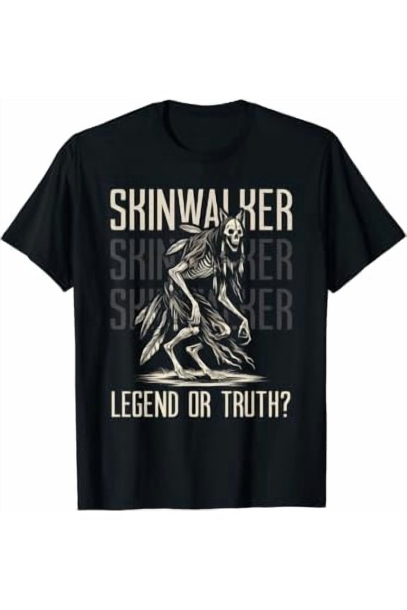 Skinwalker Mythical Creature Folklore Urban Legend Graphic T-Shirt, Size S-5XL