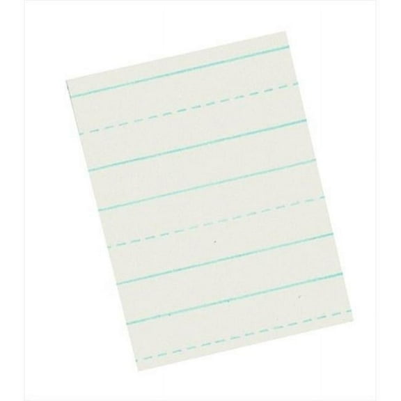 Skip A Line Writing Paper For Grade 3 & 4, White