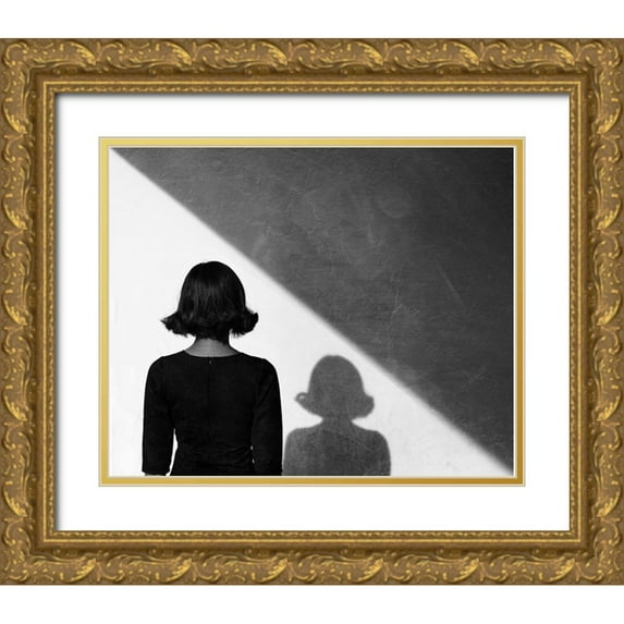 Skip, Anthony 31x26 Gold Ornate Wood Framed with Double Matting Museum Art Print Titled - Untitled
