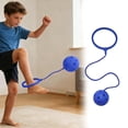thumbnail image 1 of Skip Ball Ankle Toy, 5.5" Hopper Ball with 18" Cord - Skip it Toy Assorted Colors, Fun Jump Rope Alternative Exercise Equipment,Blue, 1 of 3