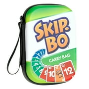 Skip.Bo Carry Bag - Card Game Accessory, 6.1 x 4.3", Waterproof Zip Case w/ Strap, Organize-Protect Cards, Travel-Storage, Game Not Included, Kids 3+