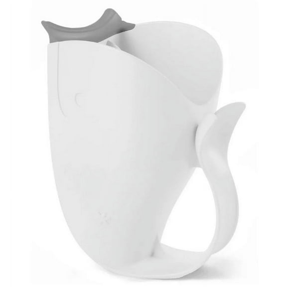 Skip Hop Baby Bath Rinser Cup Moby Waterfall Rinser - White, Age 0+, Pack of 1