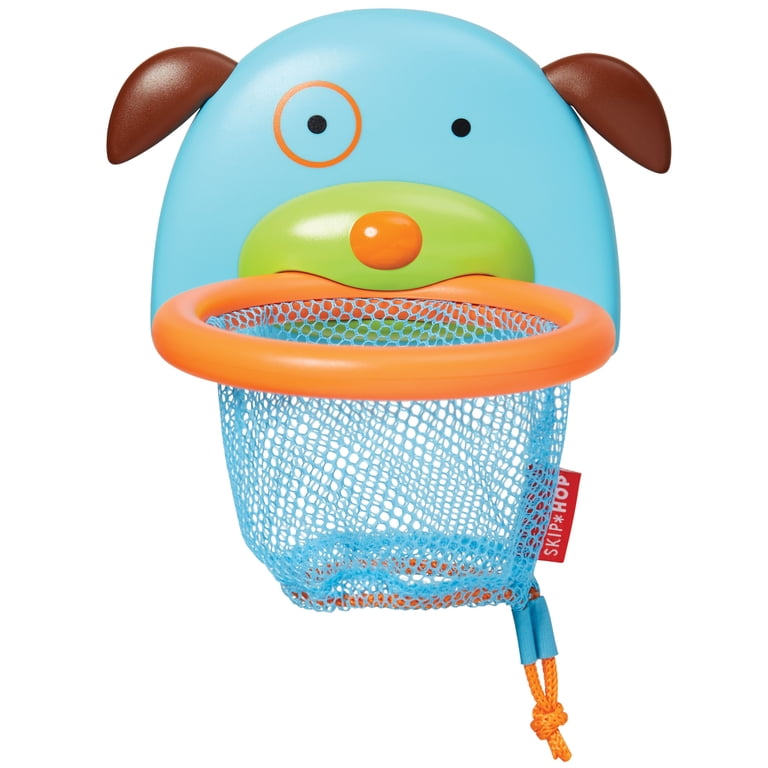 ハッピーバスタイム Skip Hop Baby Bath Toy, Zoo Bathtime Basketball, Suction Cup