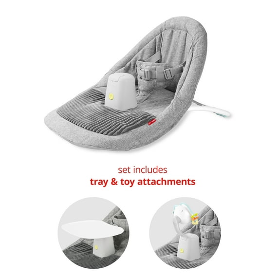 Skip Hop Ergonomic Activity Upright Floor Seat for Babies with Tray & Toy