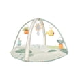 thumbnail interactive-video image 1 of Skip Hop Baby Tummy Time Mat 3-in-1 Activity Play Gym for Ages 0-2y, Garden Oasis Green Multi, 1 of 6