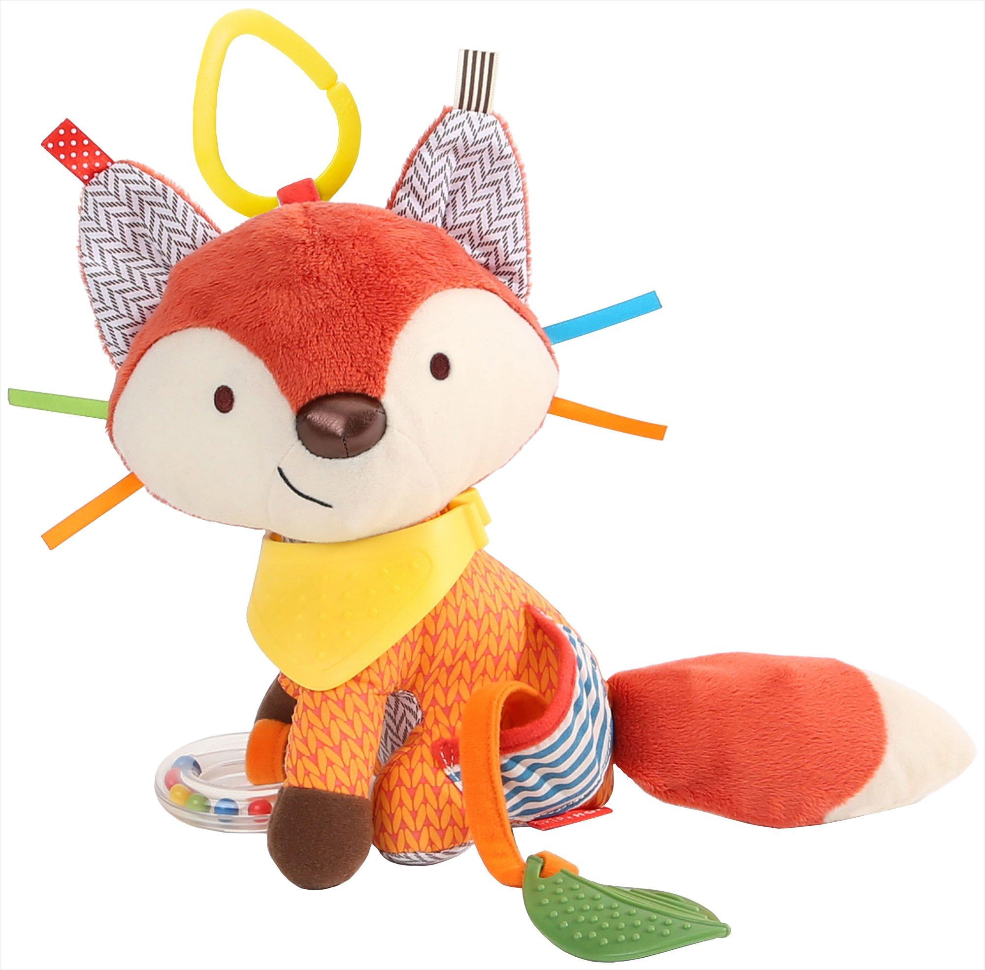 Skip Hop Bandana Buddies Fox Baby Stroller Multi-Sensory Activity Toy, 0+
