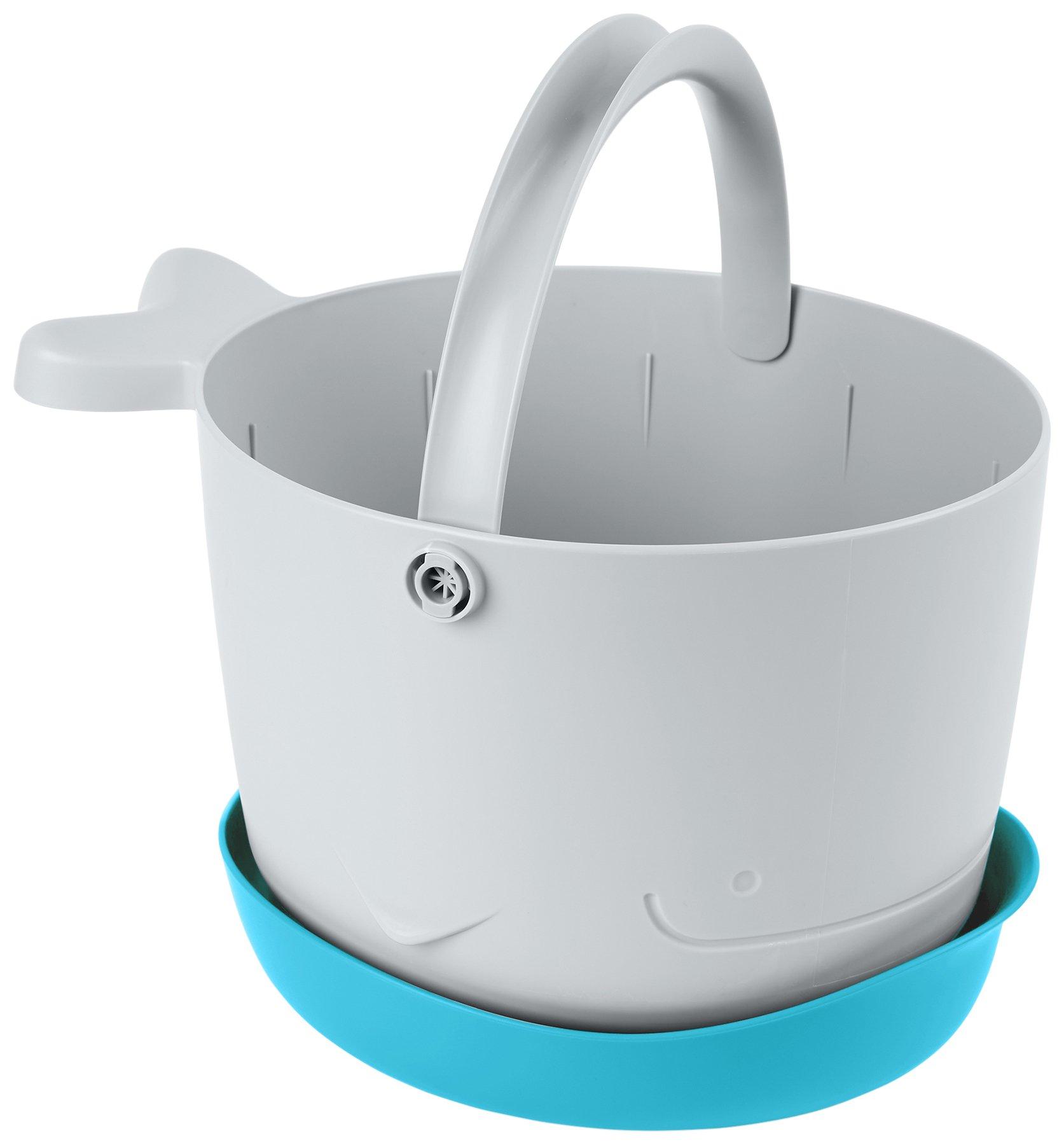 Skip Hop Bath Toy Storage, Moby Stowaway Bucket, Grey