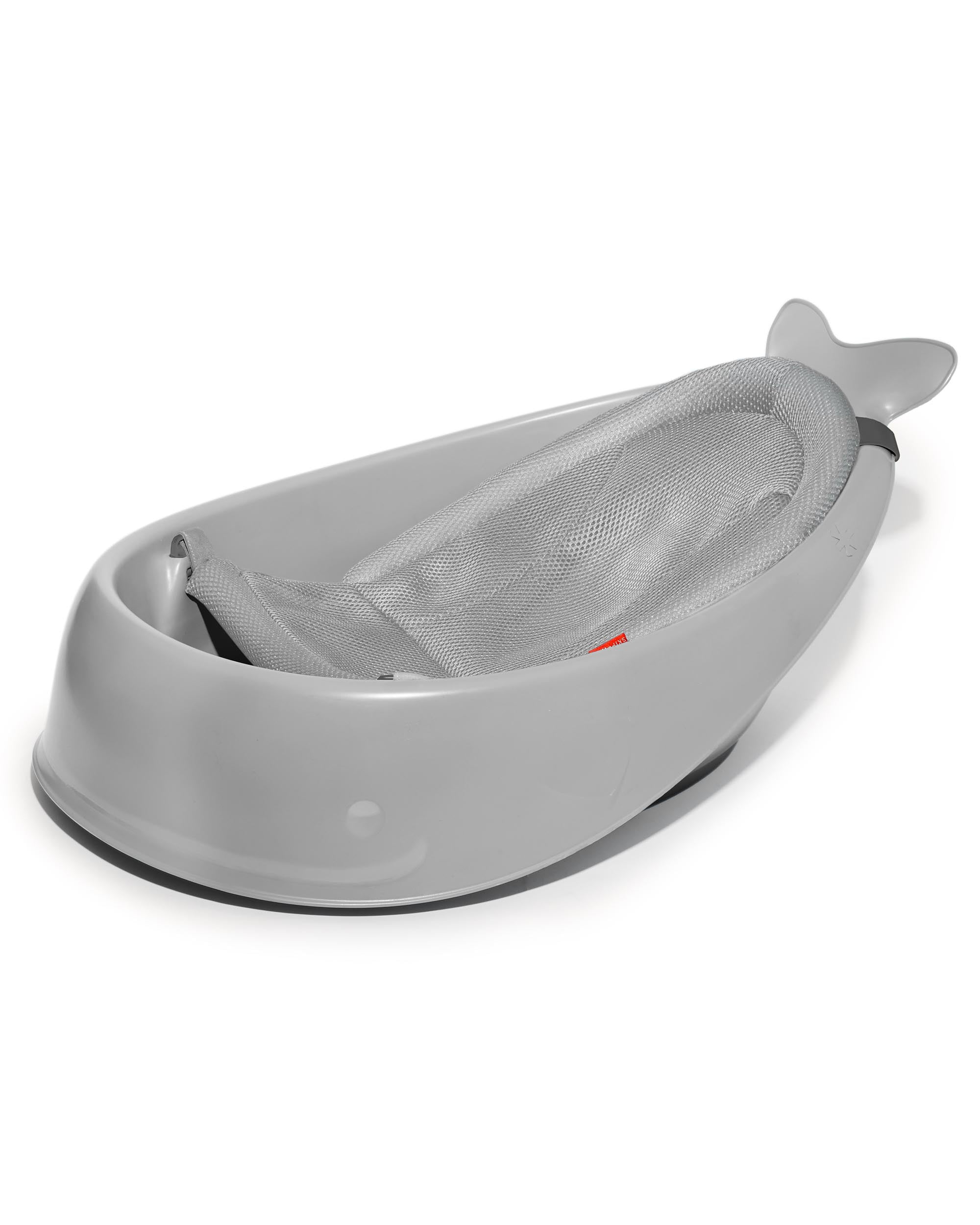 Skip Hop Moby Smart Sling 3-Stage Whale Bathtub, Gray