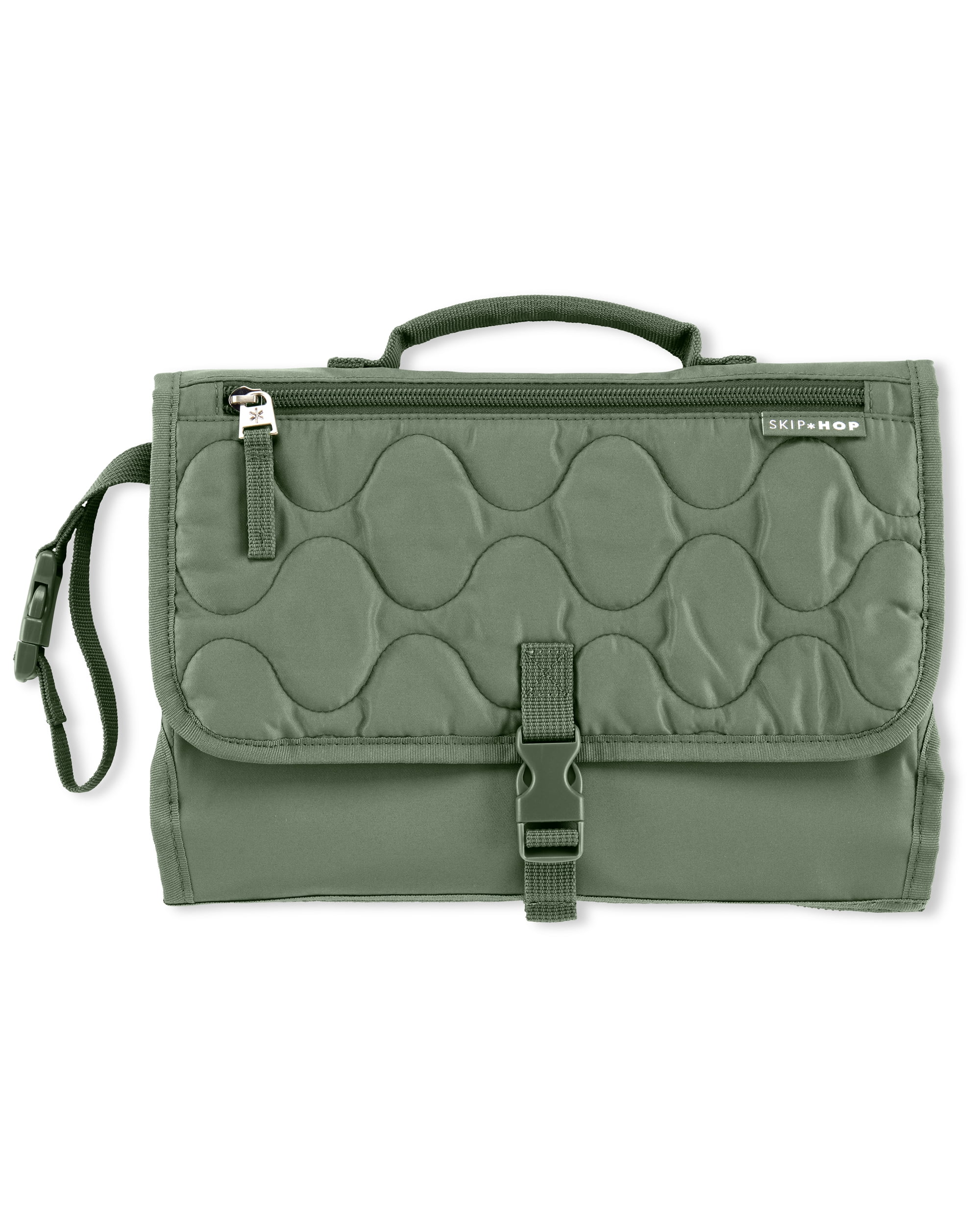 Skip Hop Pronto Signature Diaper Changing Pad Clutch in Dark Sage