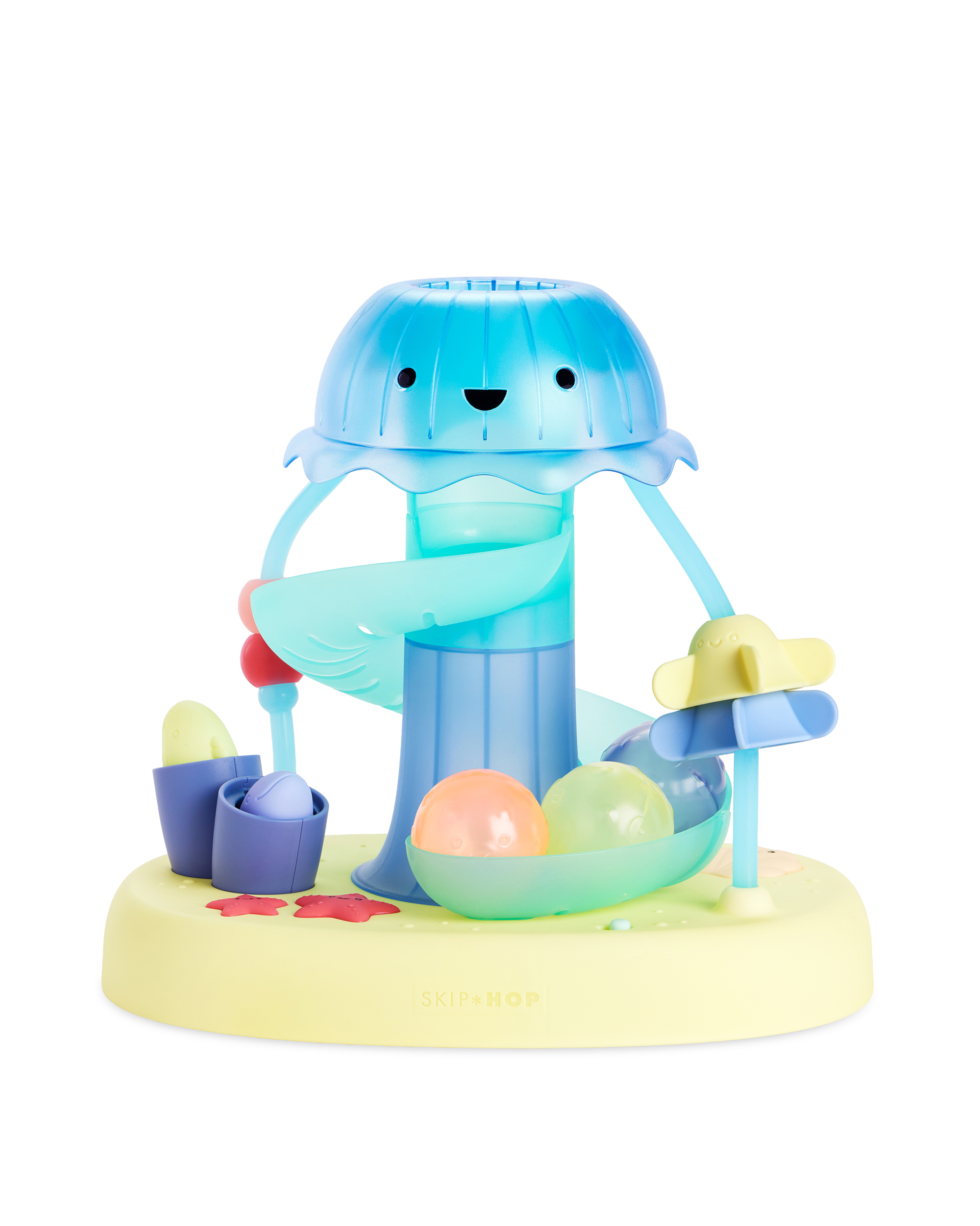 Juguete Skip Hop Seascape Activity Ball Drop para bebé y niño pequeño