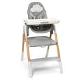 thumbnail interactive-video image 1 of Skip Hop Baby High Chair 2-in 1 Convertible High Chair, Sit-to-Step, 1 of 13