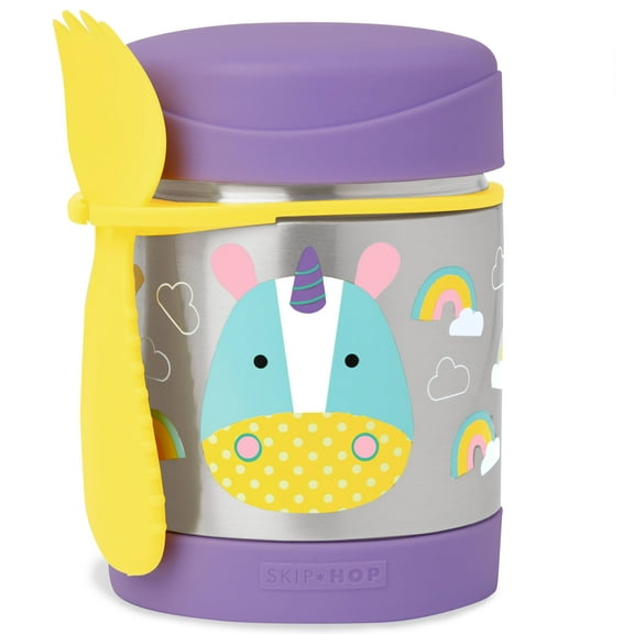 Skip Hop Zoo Insulated Food Jar, Unicorn