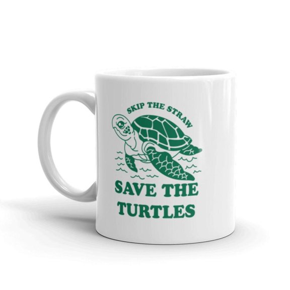 Skip Straw Save Coffee Mug 11oz