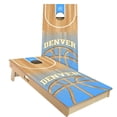 thumbnail image 1 of Skip's Garage | Denver Basketball Cornhole Board Set | Includes Boards & Bags | Choose Your Size & Accessories, 1 of 7