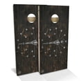 thumbnail image 1 of Skip's Garage | Indiana Flag Rustic Cornhole Board Set | Includes Boards & Bags | Choose Your Size & Accessories, 1 of 7