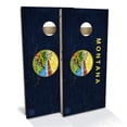 thumbnail image 1 of Skip's Garage | Montana Flag Cornhole Board Set | Includes Boards & Bags | Choose Your Size & Accessories, 1 of 7