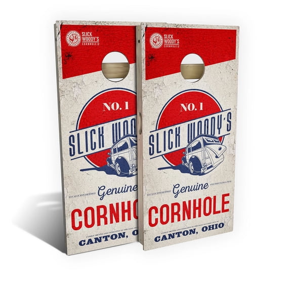 Skip's Garage | Genuine Cornhole Board Set | Includes Boards & Bags | Choose Your Size & Accessories