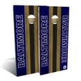 thumbnail image 1 of Skip's Garage | Baltimore Football Cornhole Board Set | Includes Boards & Bags | Choose Your Size & Accessories, 1 of 7