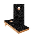 thumbnail image 1 of Skip's Garage | Black Leopard Print Cornhole Boards with Bags, 1 of 7