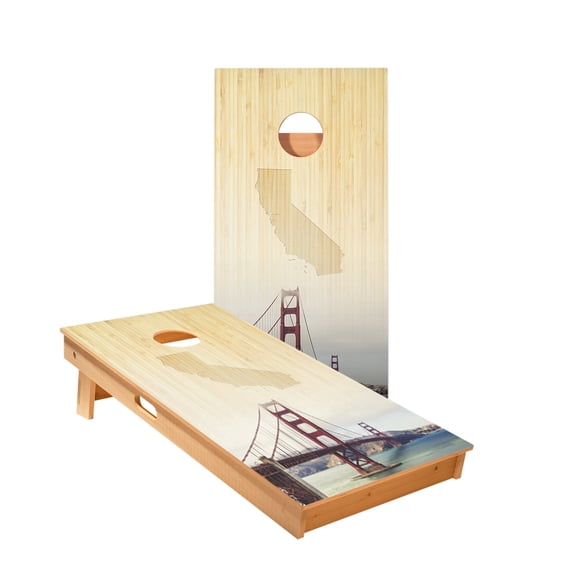 Skip's Garage | California Golden Gate Bridge Cornhole Boards