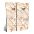 thumbnail image 1 of Skip's Garage | Brown Marble Cornhole Board Set | Includes Boards & Bags | Choose Your Size & Accessories, 1 of 7