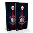 thumbnail image 1 of Skip's Garage | Boston Baseball Cornhole Board Set | Includes Boards & Bags | Choose Your Size & Accessories, 1 of 7
