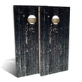 thumbnail image 1 of Skip's Garage | Black Plank Cornhole Board Set | Includes Boards & Bags | Choose Your Size & Accessories, 1 of 7