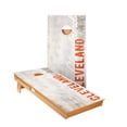 thumbnail image 1 of Skip's Garage | Cleveland Vintage Gameday Cornhole Boards with Bags, 1 of 7