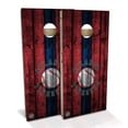 thumbnail image 1 of Skip's Garage | Atlanta Baseball Cornhole Board Set | Includes Boards & Bags | Choose Your Size & Accessories, 1 of 7