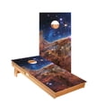 thumbnail image 1 of Skip's Garage | Cosmic Cliffs Cornhole Boards with Bags, 1 of 7