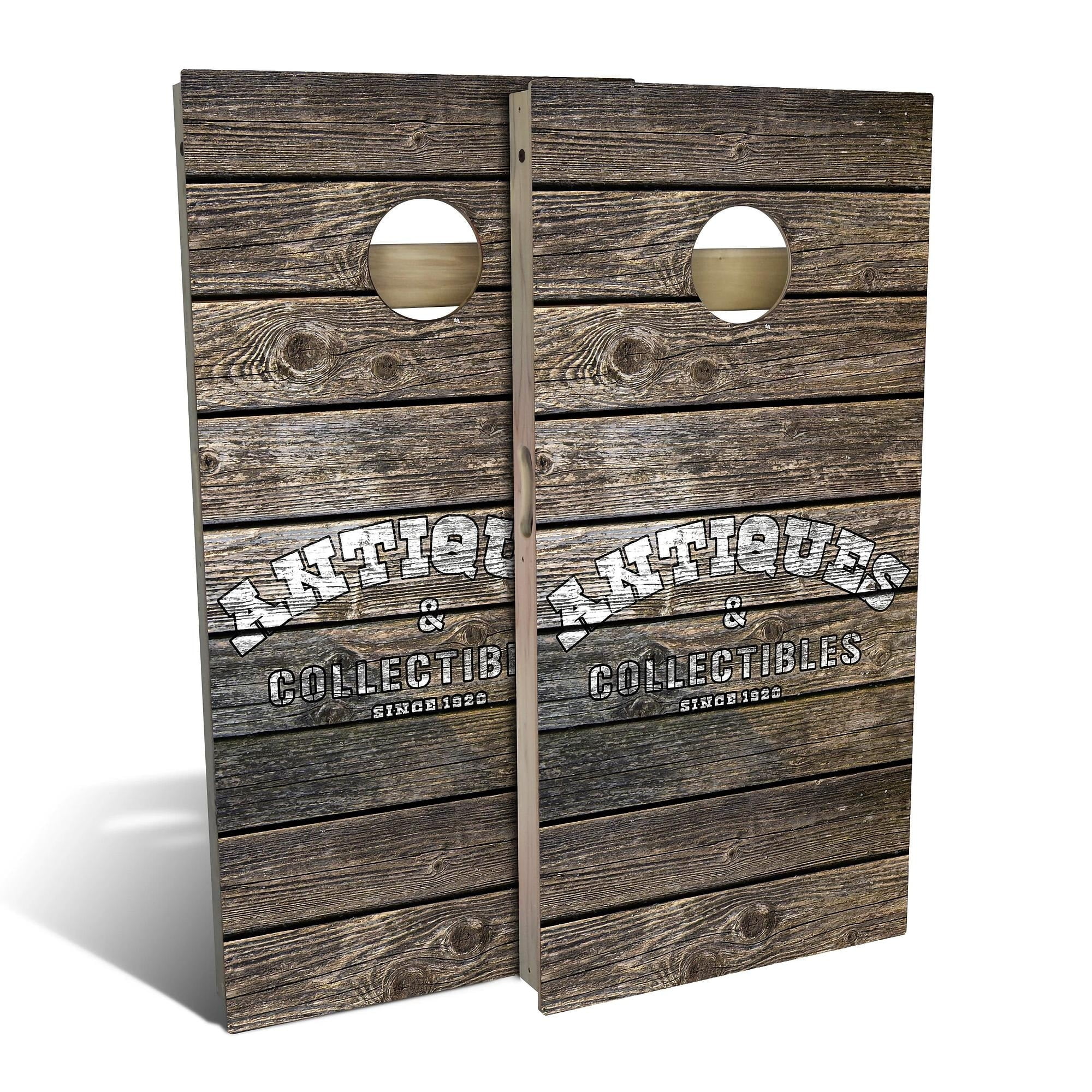 Skip's Garage Chicago Triangle Themed Cornhole Set-Backyard 2x4 (Corn Bags) -Include Case+Hole Lights (ケース+ホールライト) Skip\u0027s Garage Chicago Triangle Baseball Outdoor Cornhole Board Set