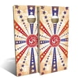 thumbnail image 1 of Skip's Garage | American Flag Stars and Stripes Cornhole Board Set | Includes Boards & Bags | Choose Your Size & Accessories, 1 of 7