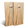 thumbnail image 1 of Skip's Garage | Gamewalk Wood Lines Cornhole Board Set | Includes Boards & Bags | Choose Your Size & Accessories, 1 of 7