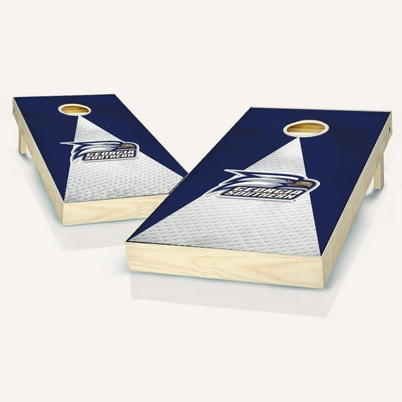 Skip's Garage Georgia Southern Jersey Outdoor Cornhole Board Set NO Accessories