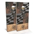 thumbnail image 1 of Skip's Garage | Maryland Flag Rustic Cornhole Board Set | Includes Boards & Bags | Choose Your Size & Accessories, 1 of 7
