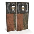 thumbnail image 1 of Skip's Garage | North Carolina Flag Rustic Cornhole Board Set | Includes Boards & Bags | Choose Your Size & Accessories, 1 of 7