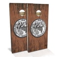 thumbnail image 1 of Skip's Garage | Illinois Flag Rustic Cornhole Board Set | Includes Boards & Bags | Choose Your Size & Accessories, 1 of 7