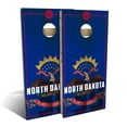 thumbnail image 1 of Skip's Garage | North Dakota State Flag 2.0 Cornhole Board Set | Includes Boards & Bags | Choose Your Size & Accessories, 1 of 7