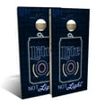 thumbnail image 1 of Skip's Garage Miller Lite Neon Solid Wood Cornhole Board Set, 1 of 6