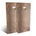 thumbnail image 1 of Skip's Garage | Moss Wood Premium 2x4 Cornhole Board Set (24" x 48") | Includes (8) Bags + Various Accessory Options, 1 of 7
